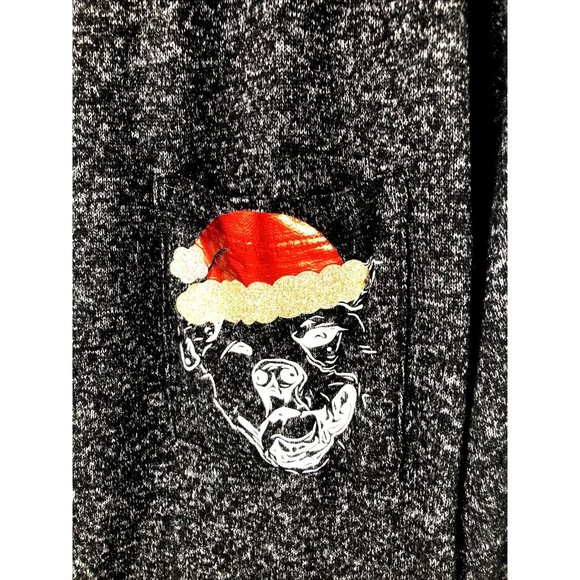 Christmas Sweater Women’s Stars And Above Size Large Bulldog Mom - Picture 2 of 7